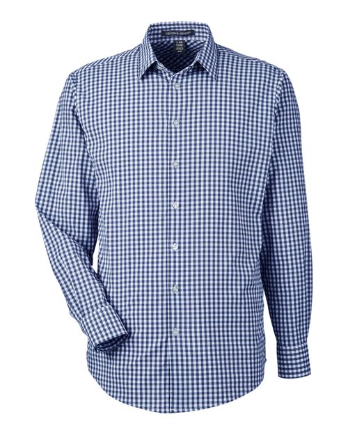 CrownLux Performance® Gingham Dress Shirt | USA Decoration