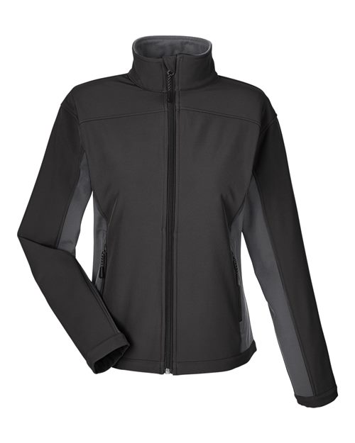 Women's Soft Shell Colorblock Jacket | USA Decoration