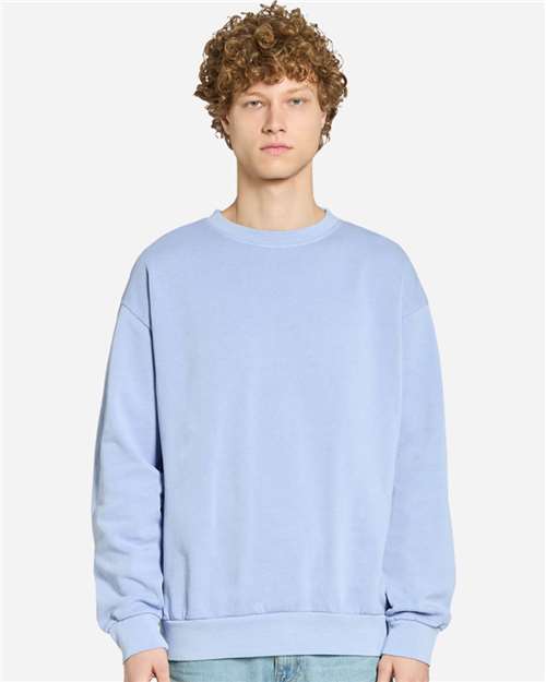 Pigment-Dyed Crewneck Sweatshirt | USA Decoration