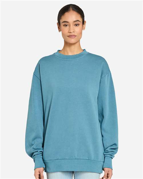 Pigment-Dyed Crewneck Sweatshirt | USA Decoration