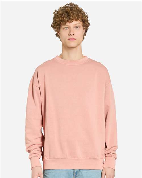 Pigment-Dyed Crewneck Sweatshirt | USA Decoration