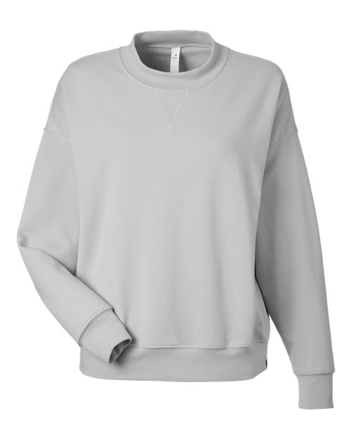 Women's Vintage Oversized Crew Pullover | USA Decoration