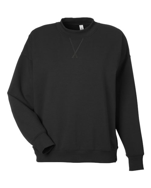 Women's Vintage Oversized Crew Pullover | USA Decoration