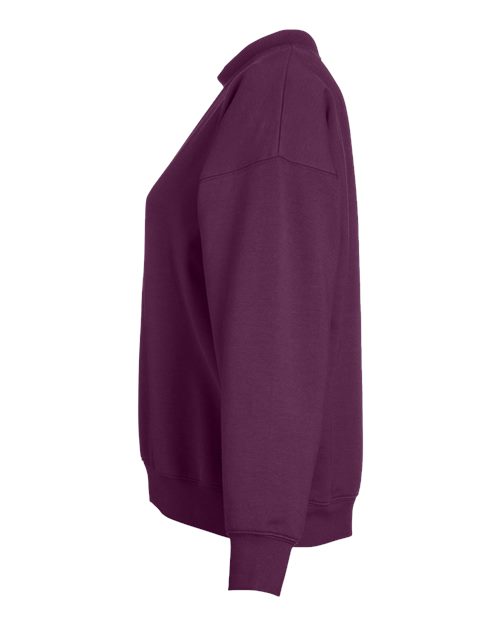 Women's Vintage Oversized Crew Pullover | USA Decoration