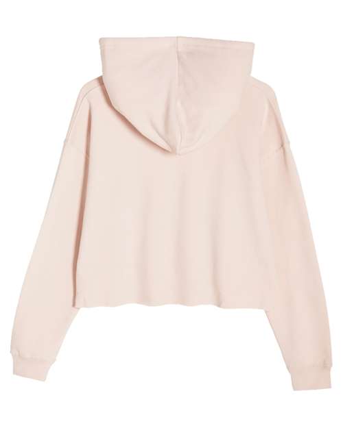 Women's Cropped Fleece Hooded Sweatshirt | USA Decoration
