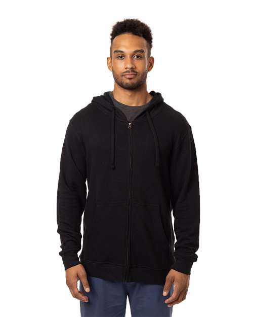 Hemp Hero Full-Zip Hooded Sweatshirt | USA Decoration