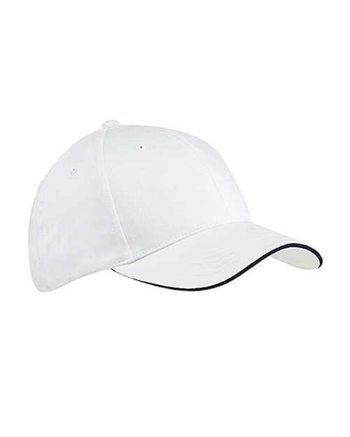 Brushed Twill Sandwich Cap | USA Decoration