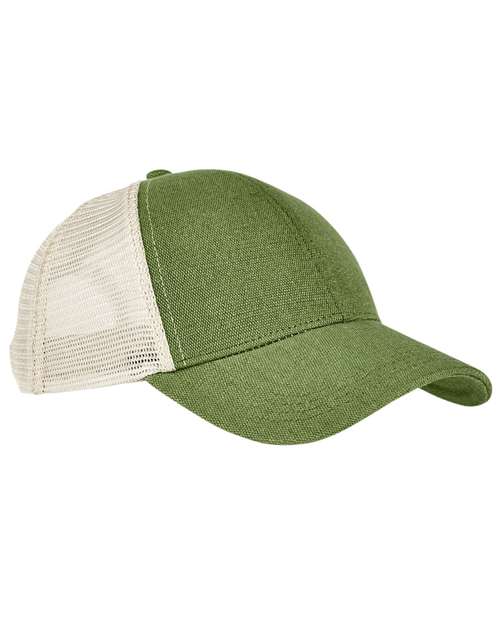 Hemp Blend Trucker Cap | USA Decoration