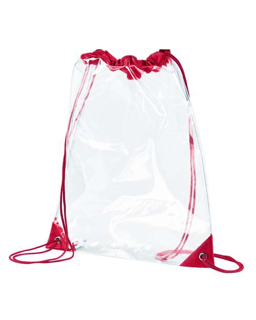 PVC Clear Drawstring Bag | USA Decoration
