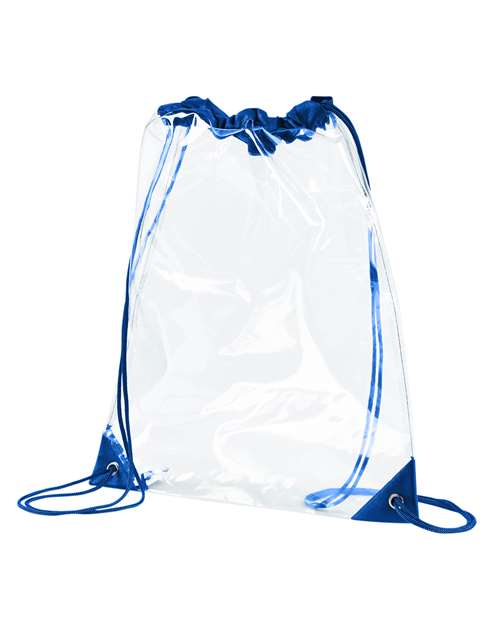 PVC Clear Drawstring Bag | USA Decoration