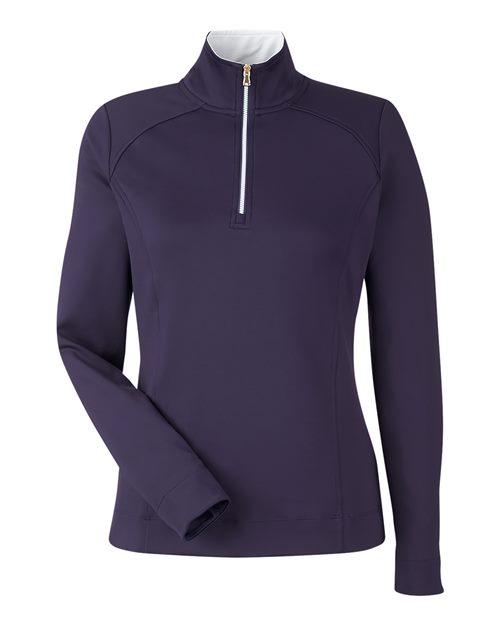 Women's Wells Quarter-Zip Tech Pullover | USA Decoration