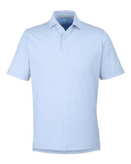 USA Made Mini Stripe Tech Polo | USA Decoration