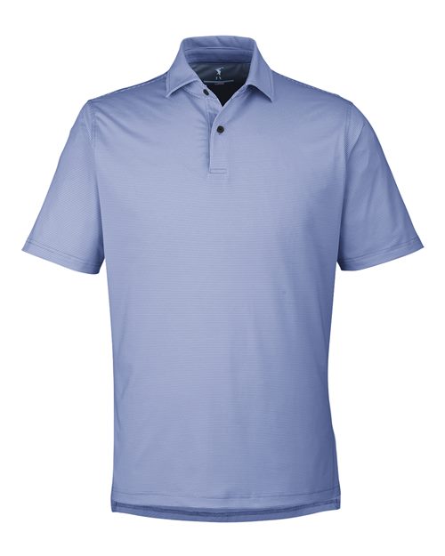 USA Made Mini Stripe Tech Polo | USA Decoration