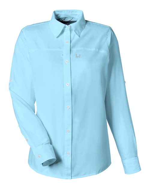 Women's Tide Point Long Sleeve Shirt | USA Decoration