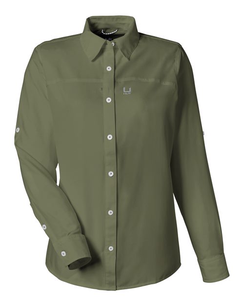 Women's Tide Point Long Sleeve Shirt | USA Decoration