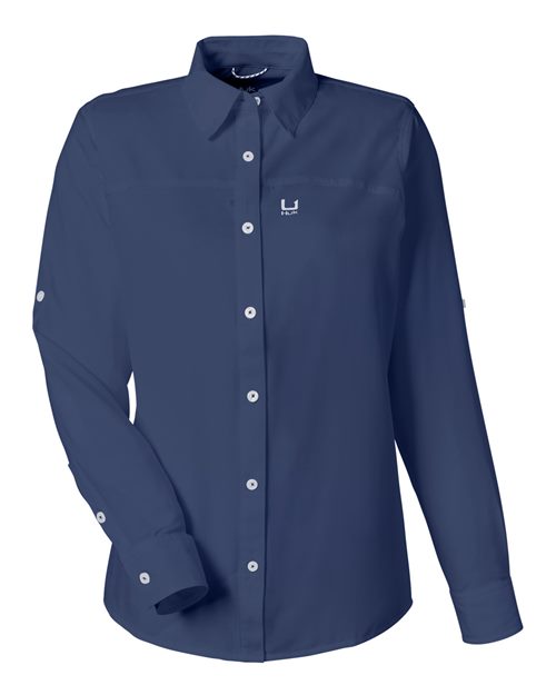 Women's Tide Point Long Sleeve Shirt | USA Decoration