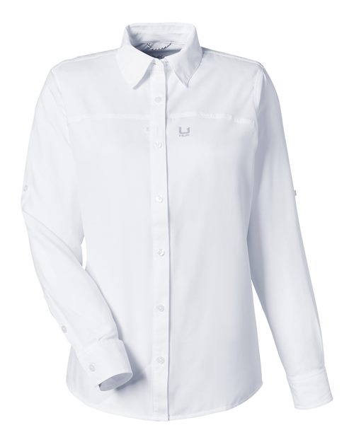 Women's Tide Point Long Sleeve Shirt | USA Decoration