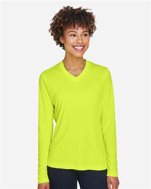 Women's Zone Performance Long Sleeve T-Shirt | USA Decoration