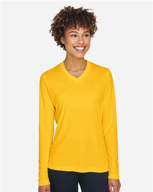 Women's Zone Performance Long Sleeve T-Shirt | USA Decoration