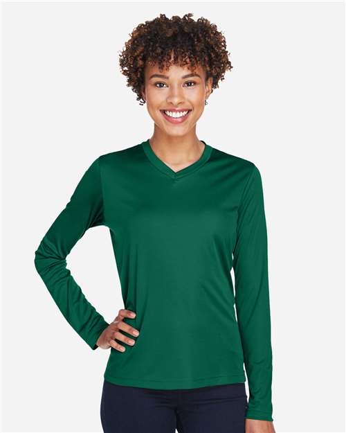 Women's Zone Performance Long Sleeve T-Shirt | USA Decoration