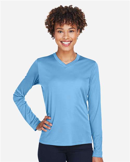 Women's Zone Performance Long Sleeve T-Shirt | USA Decoration