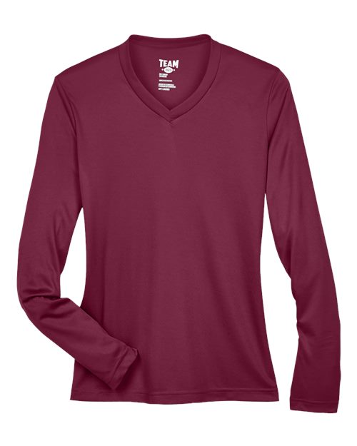 Women's Zone Performance Long Sleeve T-Shirt | USA Decoration