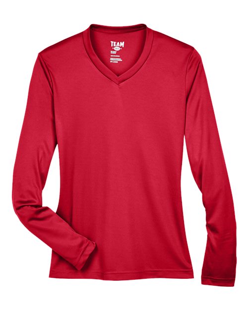 Women's Zone Performance Long Sleeve T-Shirt | USA Decoration