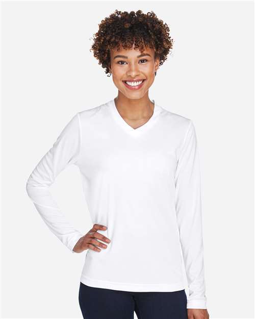 Women's Zone Performance Long Sleeve T-Shirt | USA Decoration