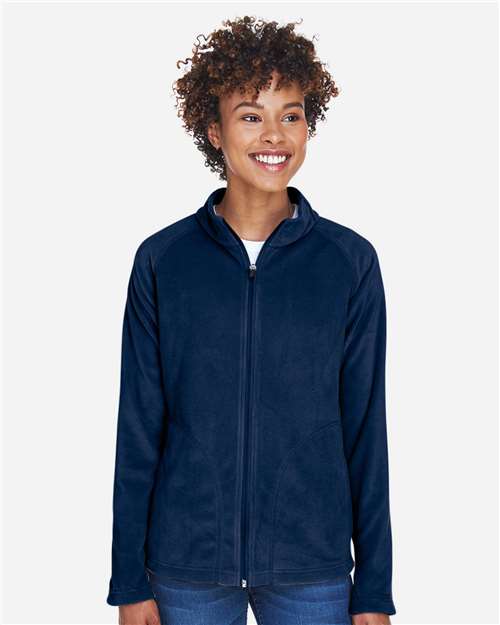Women's Campus Microfleece Jacket | USA Decoration