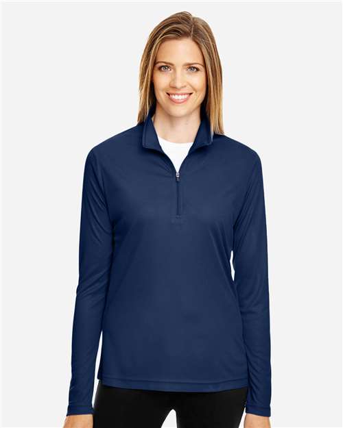 Women's Zone Performance Quarter-Zip Pullover | USA Decoration