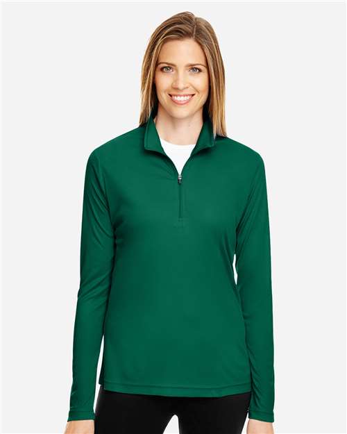 Women's Zone Performance Quarter-Zip Pullover | USA Decoration