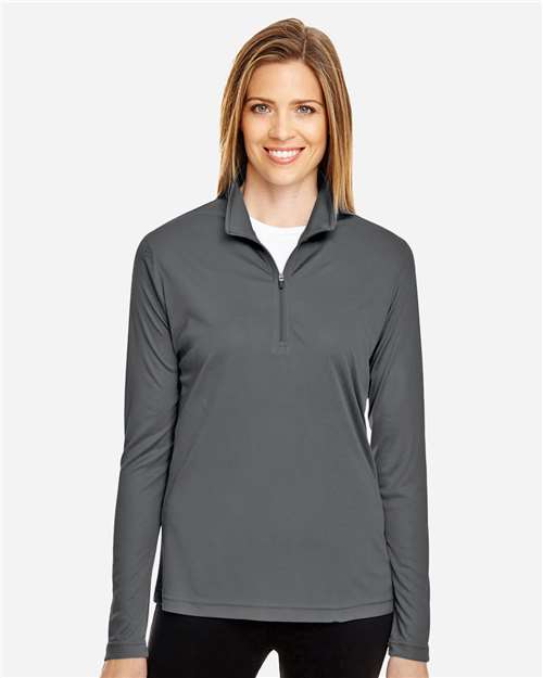 Women's Zone Performance Quarter-Zip Pullover | USA Decoration