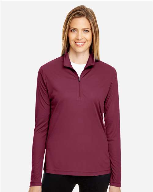 Women's Zone Performance Quarter-Zip Pullover | USA Decoration