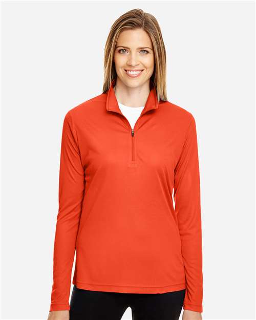 Women's Zone Performance Quarter-Zip Pullover | USA Decoration