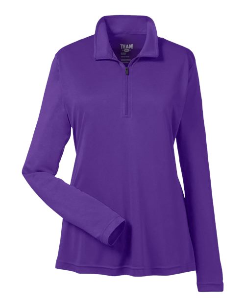 Women's Zone Performance Quarter-Zip Pullover | USA Decoration