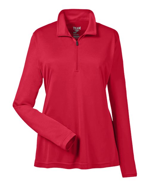 Women's Zone Performance Quarter-Zip Pullover | USA Decoration