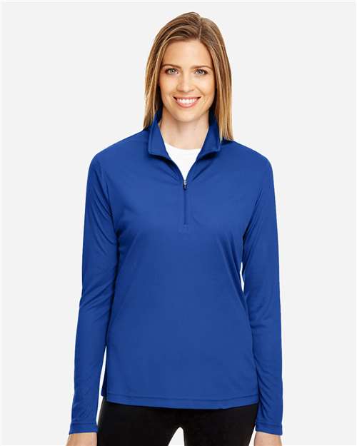 Women's Zone Performance Quarter-Zip Pullover | USA Decoration