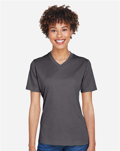 Women's Sonic Heather Performance T-Shirt | USA Decoration
