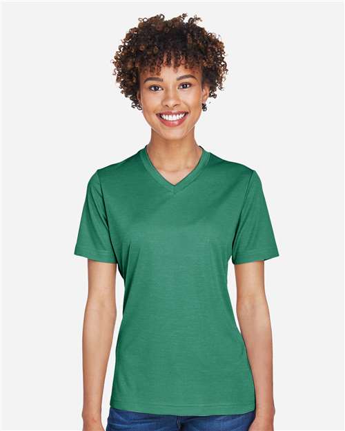 Women's Sonic Heather Performance T-Shirt | USA Decoration