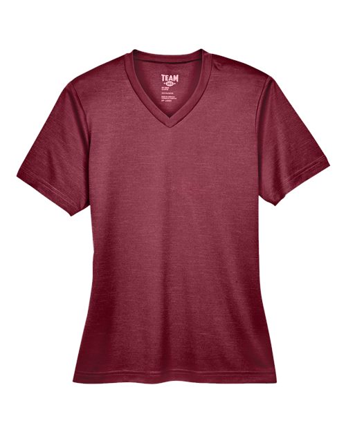Women's Sonic Heather Performance T-Shirt | USA Decoration
