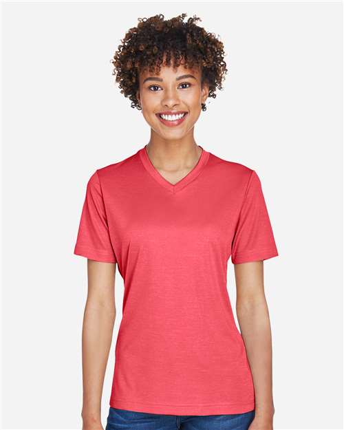 Women's Sonic Heather Performance T-Shirt | USA Decoration