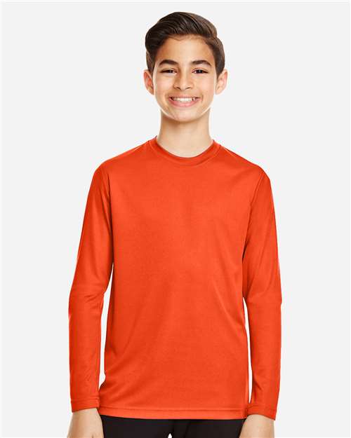 Youth Zone Performance Long Sleeve T-Shirt | USA Decoration