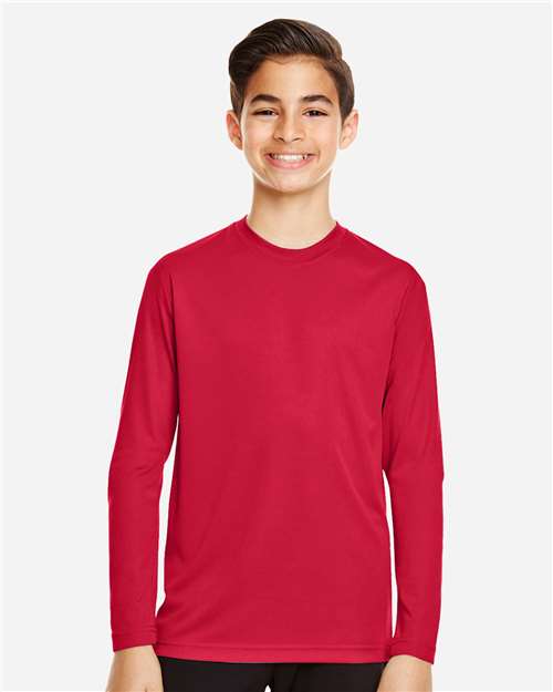 Youth Zone Performance Long Sleeve T-Shirt | USA Decoration