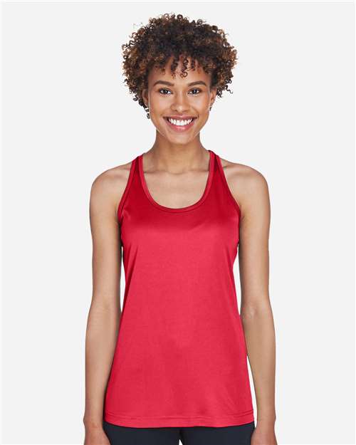 Women's Zone Performance Racerback Tank | USA Decoration