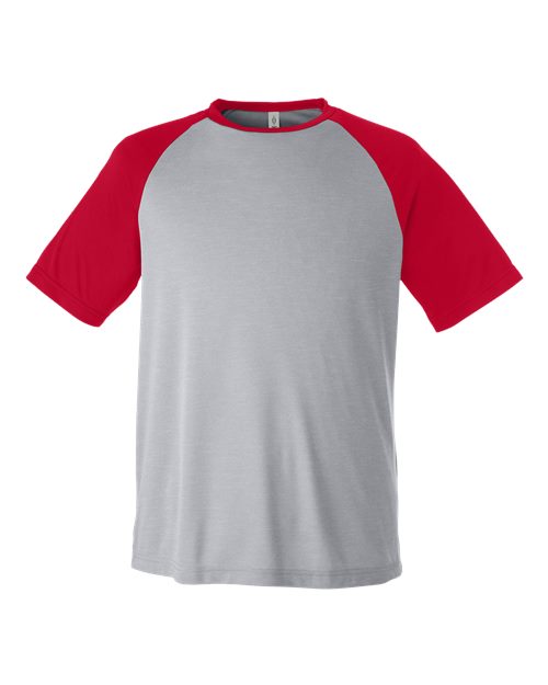 Zone Colorblock Raglan T-Shirt | USA Decoration