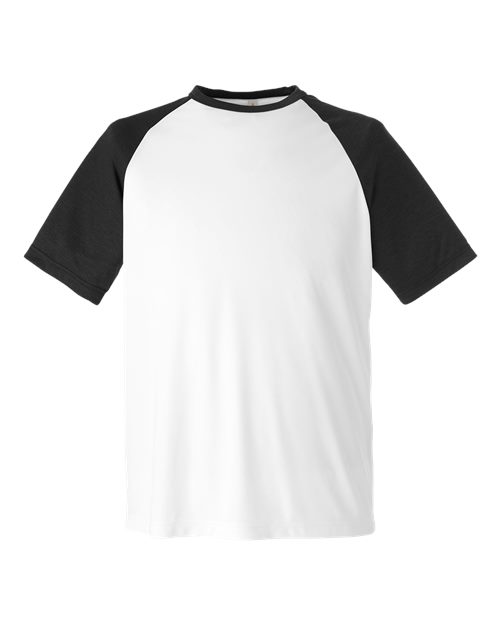 Zone Colorblock Raglan T-Shirt | USA Decoration