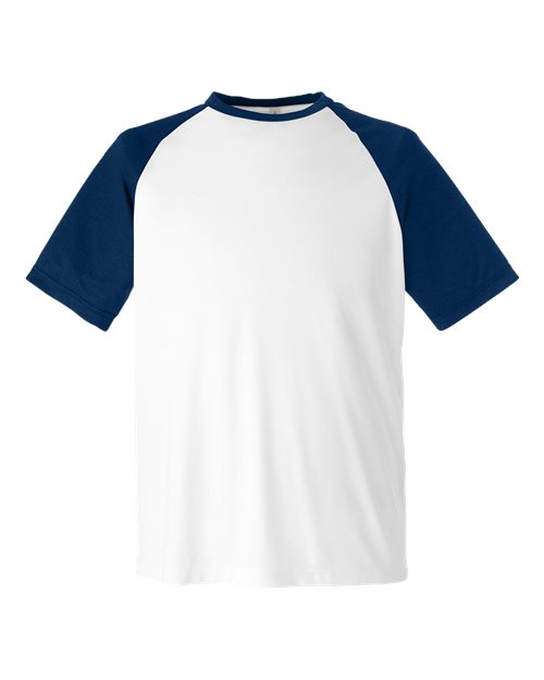 Zone Colorblock Raglan T-Shirt | USA Decoration