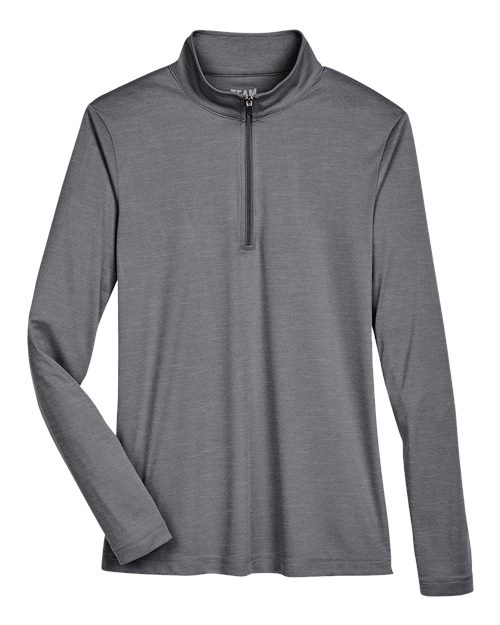 Women's Zone Sonic Heather Performance Quarter-Zip Pullover | USA Decoration