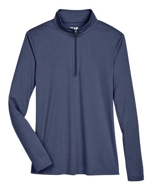 Women's Zone Sonic Heather Performance Quarter-Zip Pullover | USA Decoration