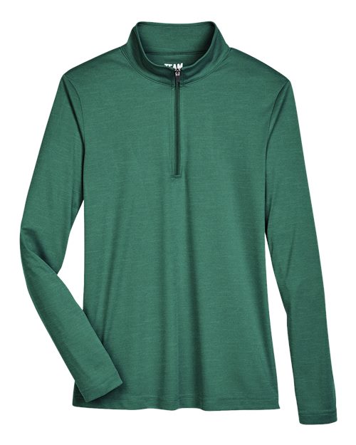 Women's Zone Sonic Heather Performance Quarter-Zip Pullover | USA Decoration